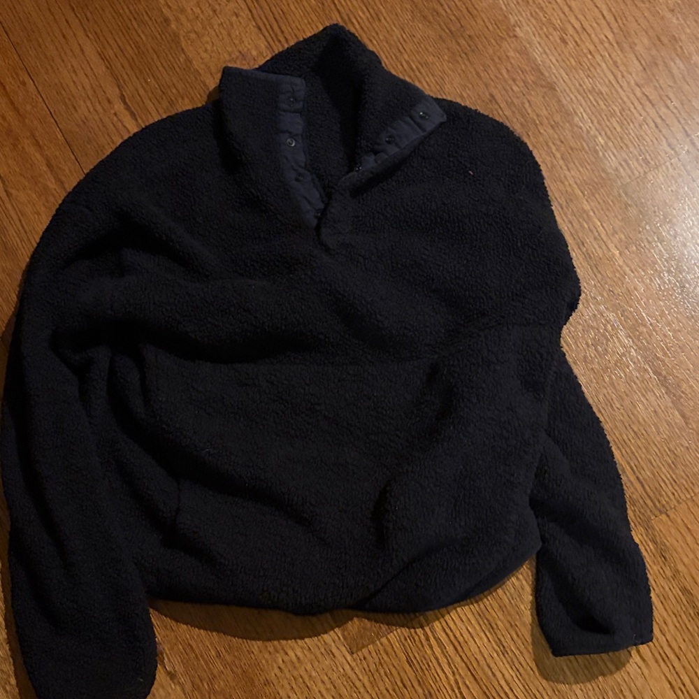 SKIMS Men's Dark Zip Up Sweater